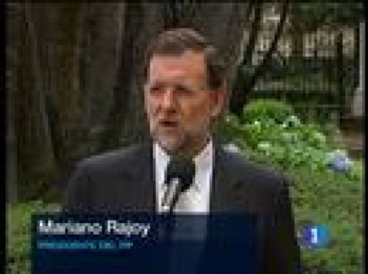 Álvaro Uribe recibe a Rajoy