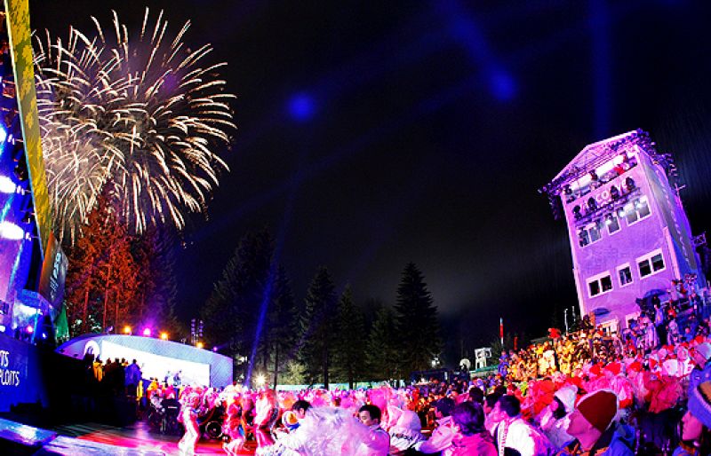 Ceremonia de clausura de los X Juegos Paralímpicos de Vancouver 2010.