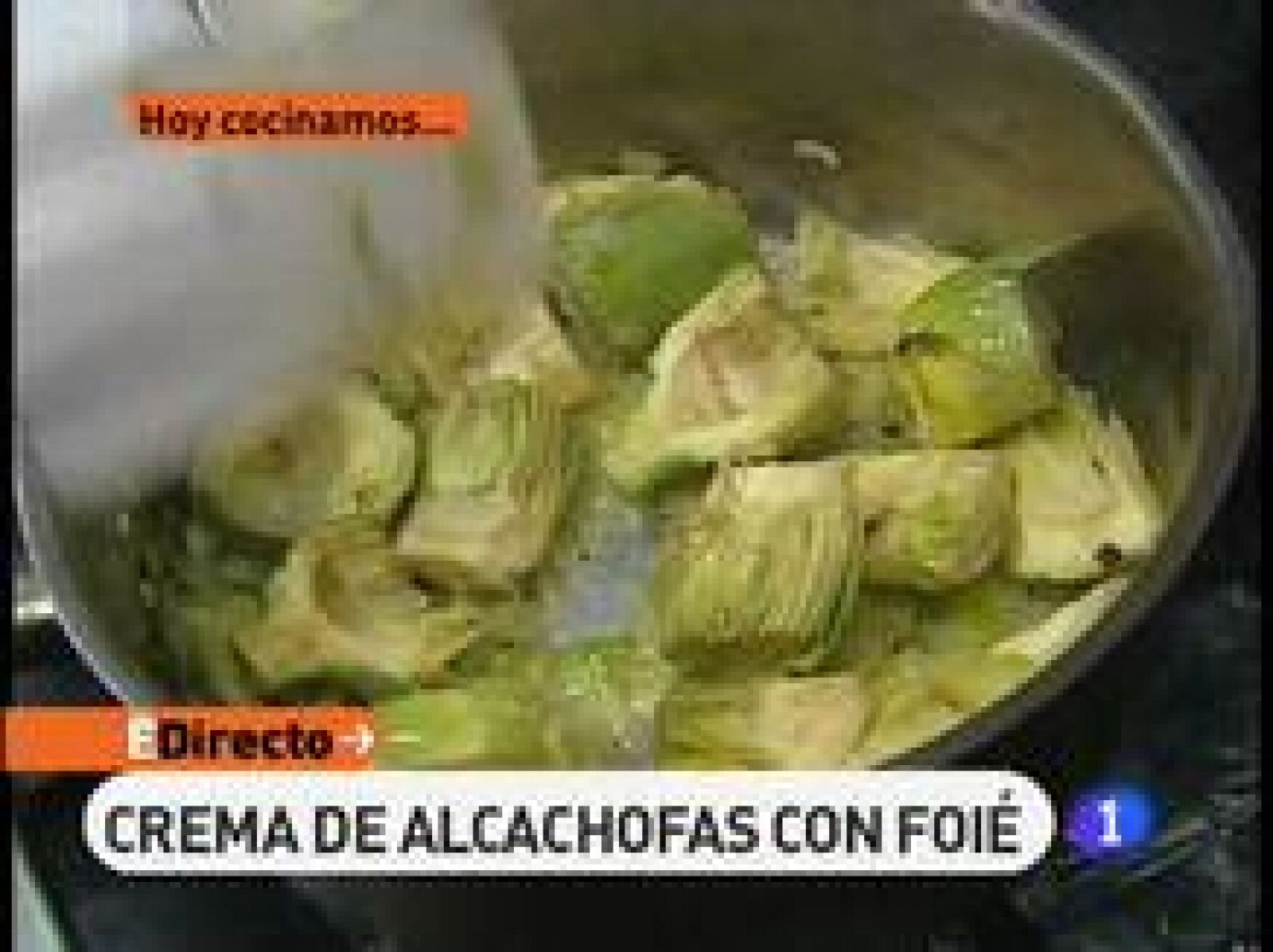 RTVE Cocina: Crema de alcachofas con foie | RTVE Play