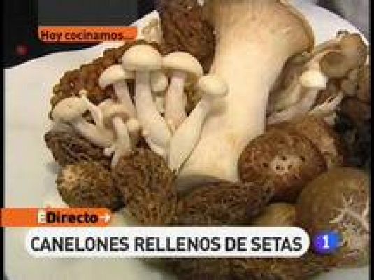RTVE Cocina - Canelones rellenos de setas