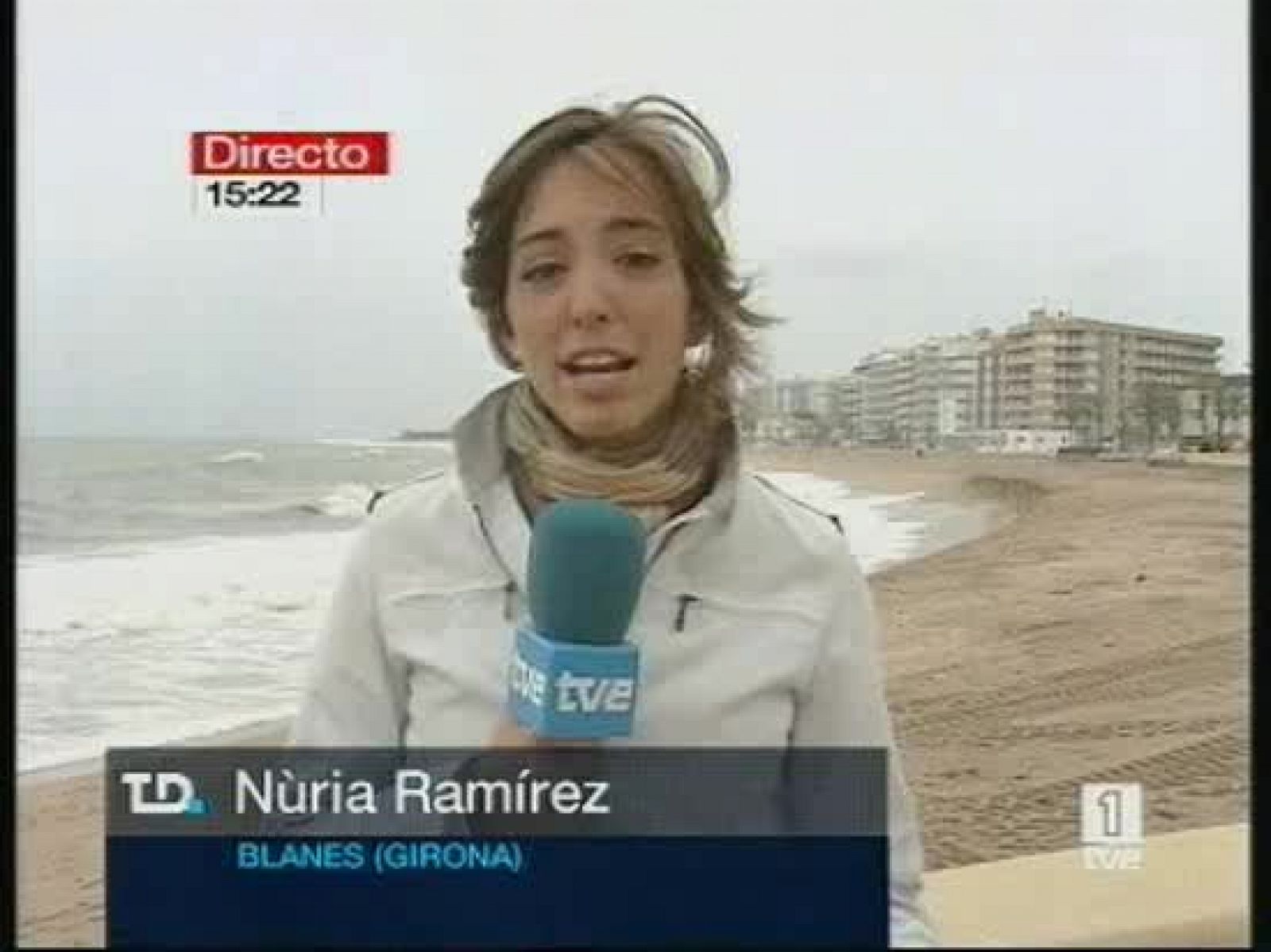  El temporal ha llegado con fuerza a Cataluña y ha entrado por Tarragona. Diez comarcas catalanas están en alerta.