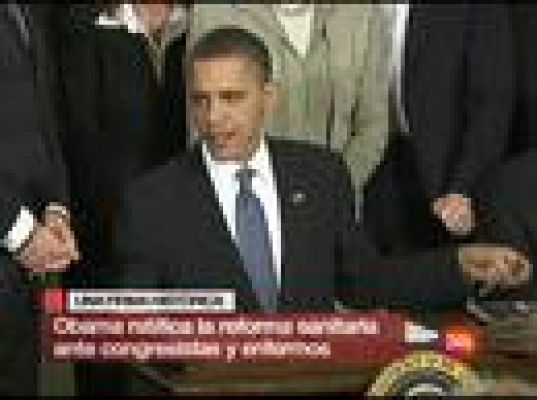 Obama ratifica la reforma sanitaria