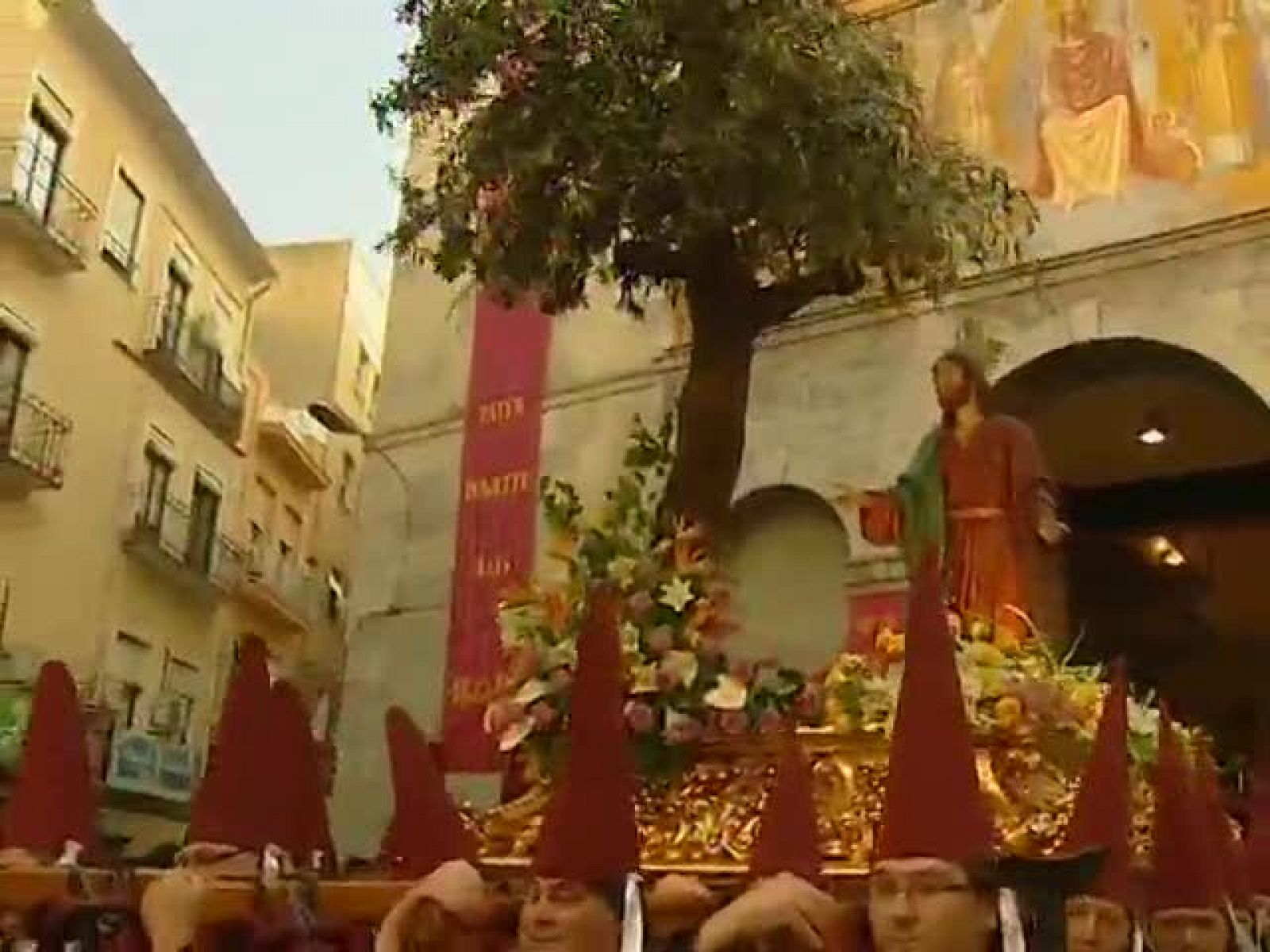 Procesión de Semana Santa en Murcia