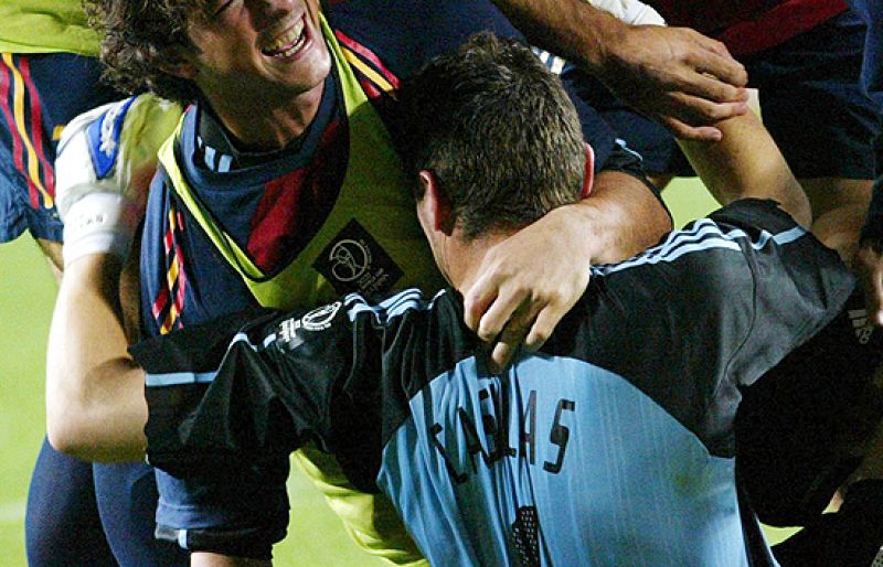 Los octavos de final de Korea y Jap�n 2002 entre Espa�a e Irlanda se resolvi� en la tanda de penaltis. Espa�a pas� a cuartos gracias al gran Iker Casillas.  