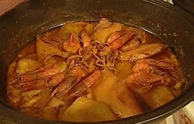 RTVE Cocina - Calamares con gambas
