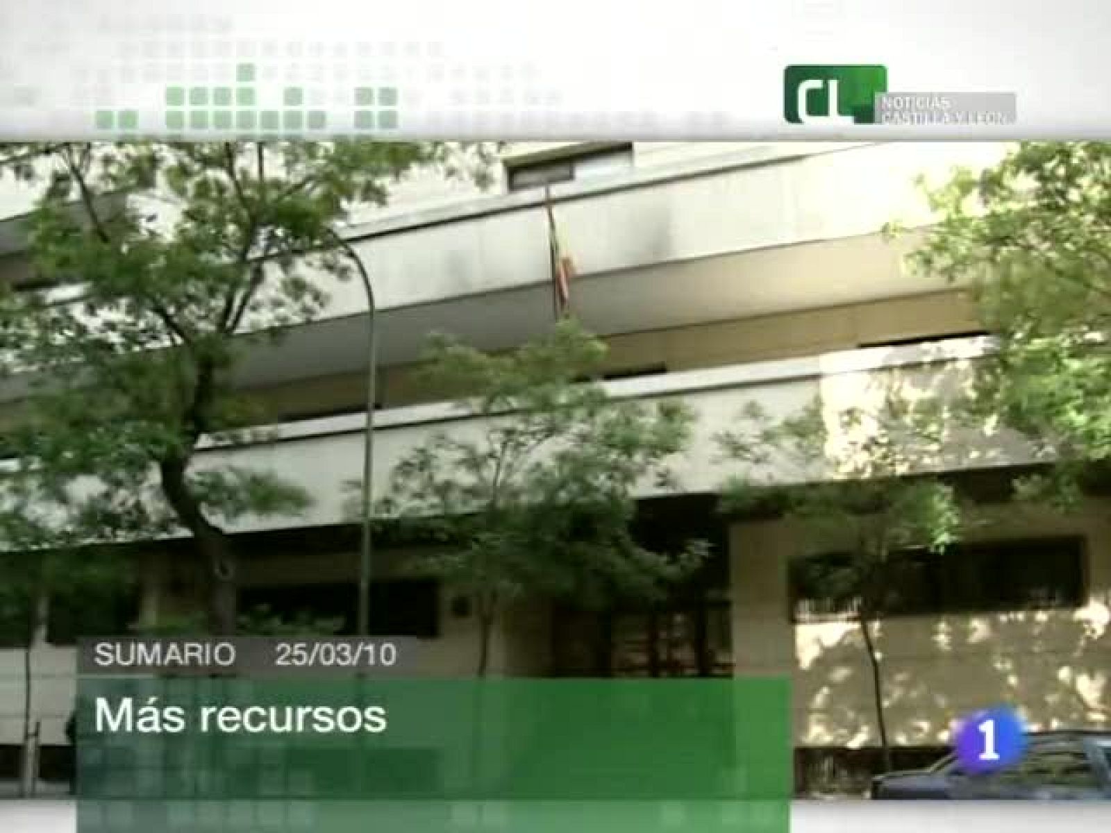 Noticias Castilla y León. Informativo Territorial de Castilla y León. (25/03/10)