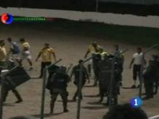  - Jugadores gaseados en Brasil