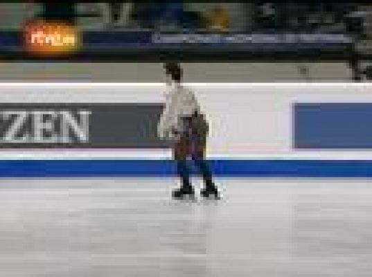  - Javier Fernández, en la final