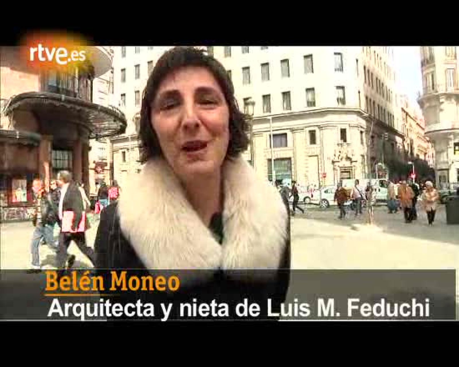 El segundo tramo de la Gran Vía de Madrid - Personajes en el Archivo de RTVE | Ver