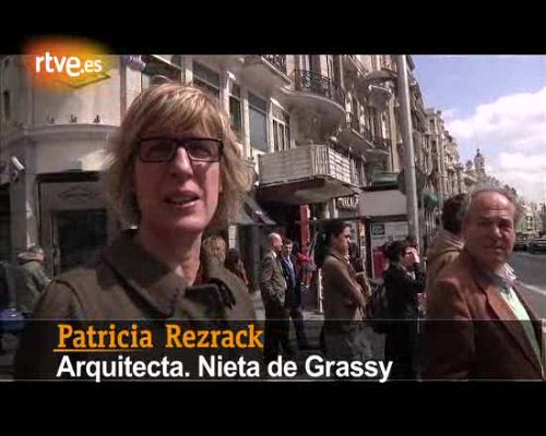 Personajes en el Archivo de RTVE - El primer tramo de la Gran Vía