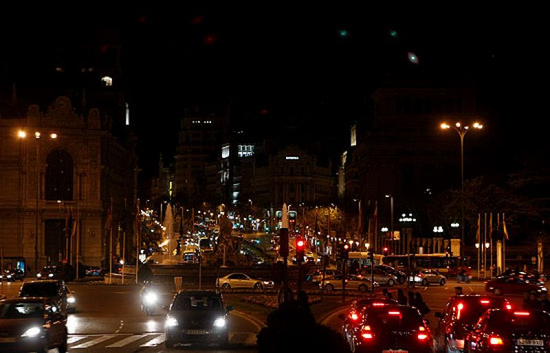  En España 165 ciudades se han sumado al apagón 