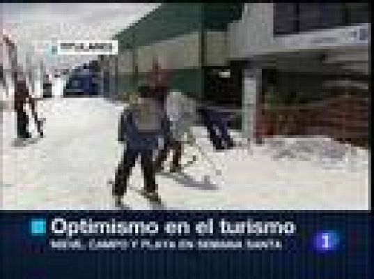 Telediario 1 - Telediario en 4' - 28/03/10