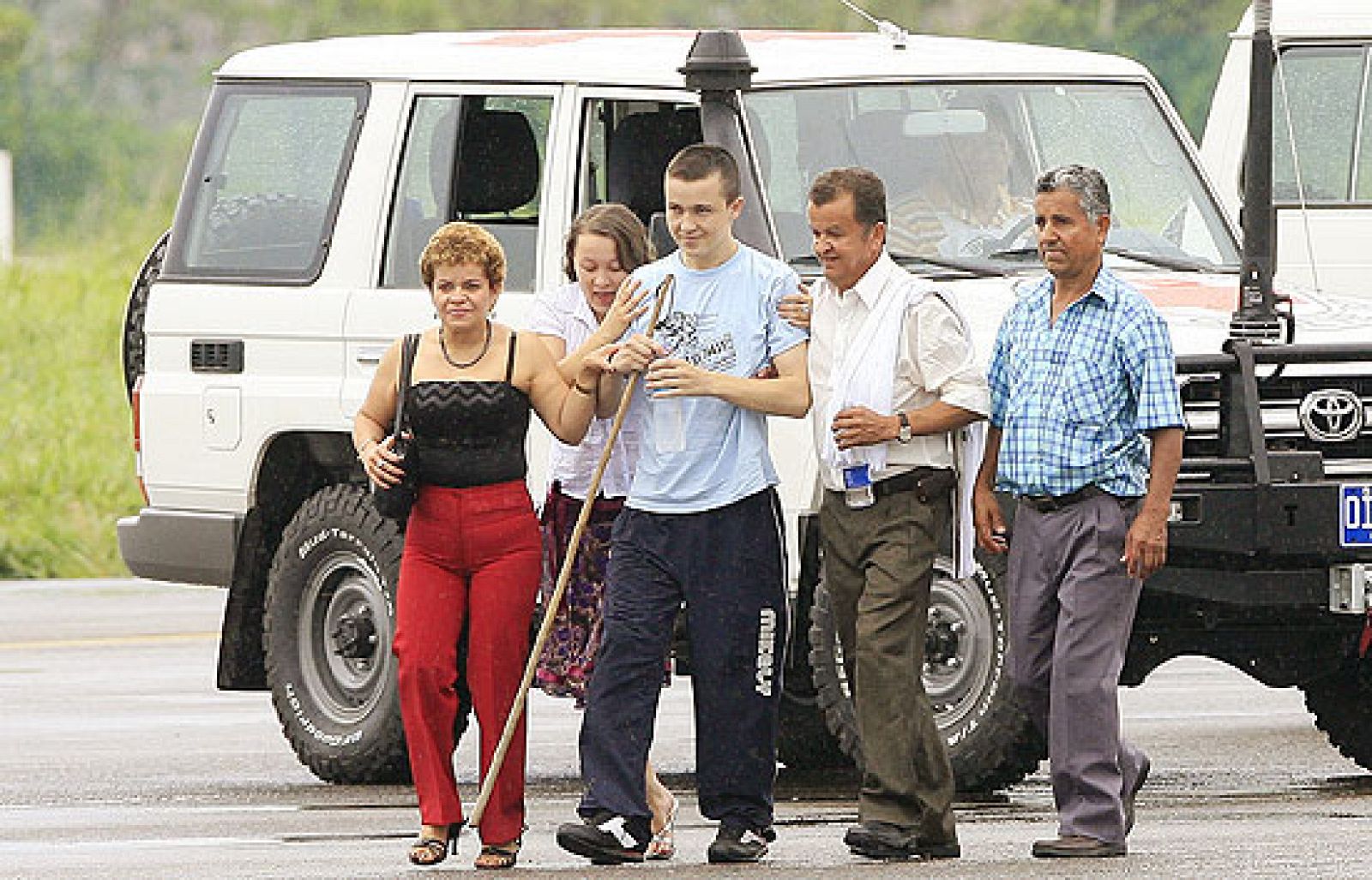 Las FARC liberan al soldado Josué Daniel Calvo