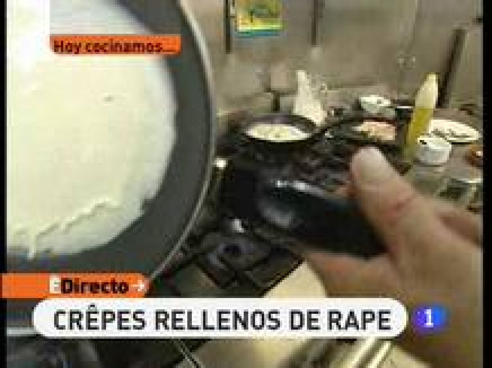 RTVE Cocina: Crepes rellenos de rape | RTVE Play