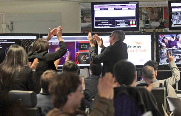 Choque de partículas en el CERN