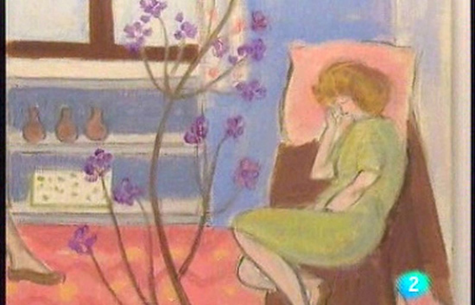 Exposició d'Albert Ràfols-Casamada i Maria Girona "D'un blau intens".