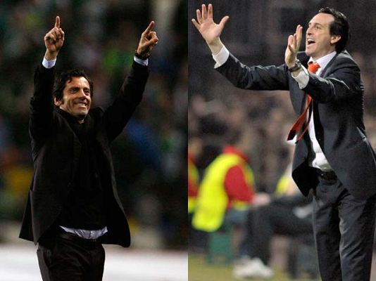 Quique y Emery, frente a frente