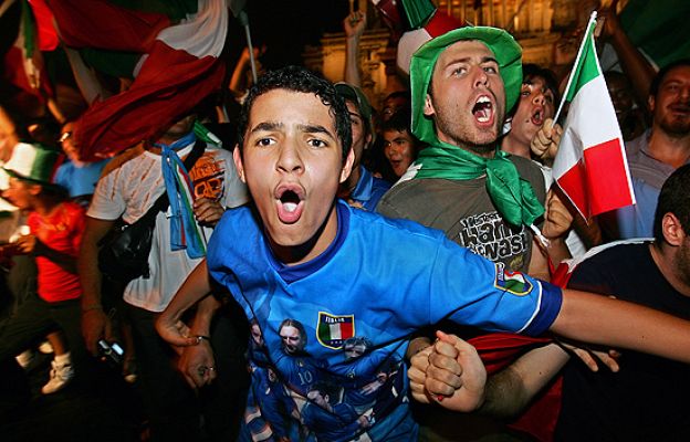 El Mundial celebrado en toda Italia