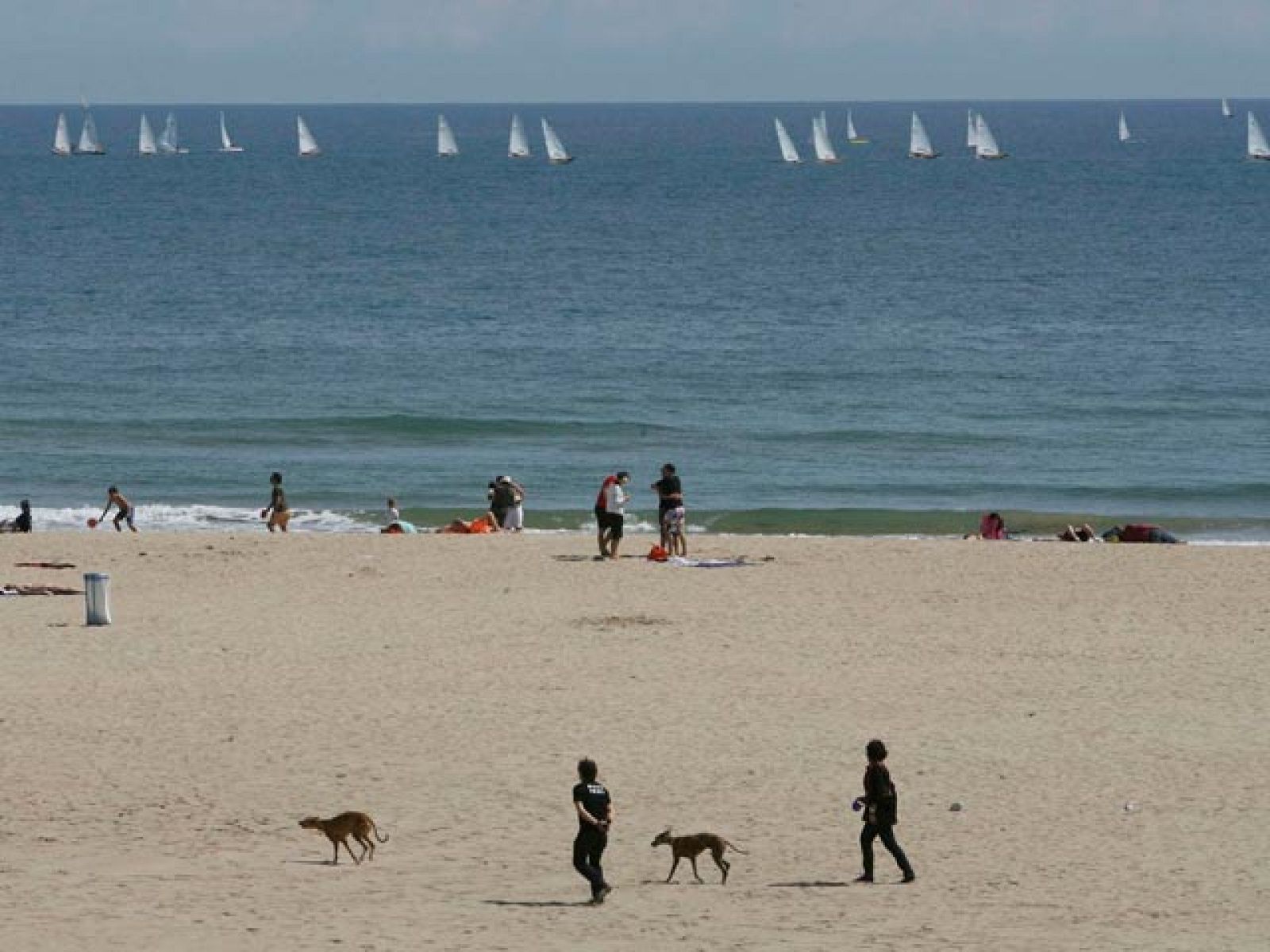 Se ha trabajado mucho para tenerlas a punto para estos días, pero aún asi, en algunas todavía es visible el daño causado por las fuertes lluvias.