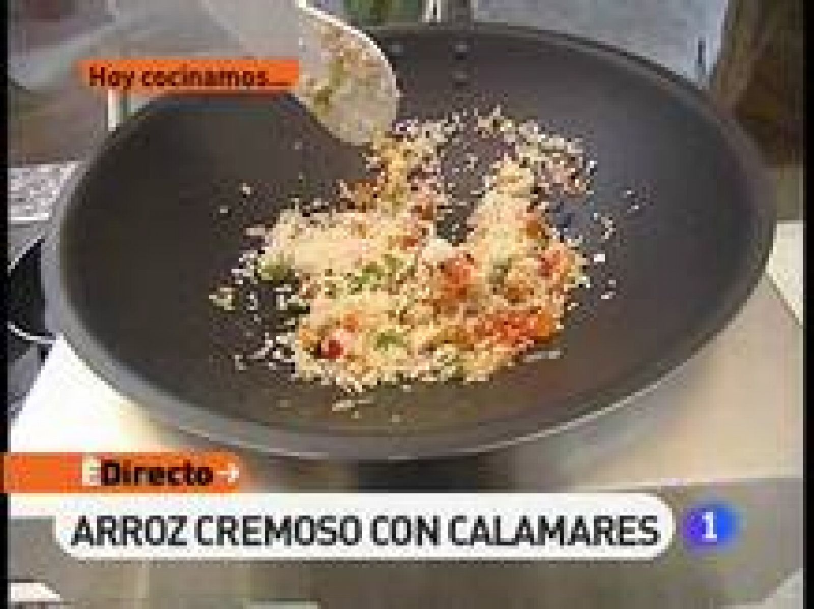 España Directo - Arroz cremoso con calamares - RTVE Cocina | Ver