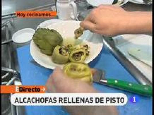 RTVE Cocina - Alcachofas rellenas de pisto
