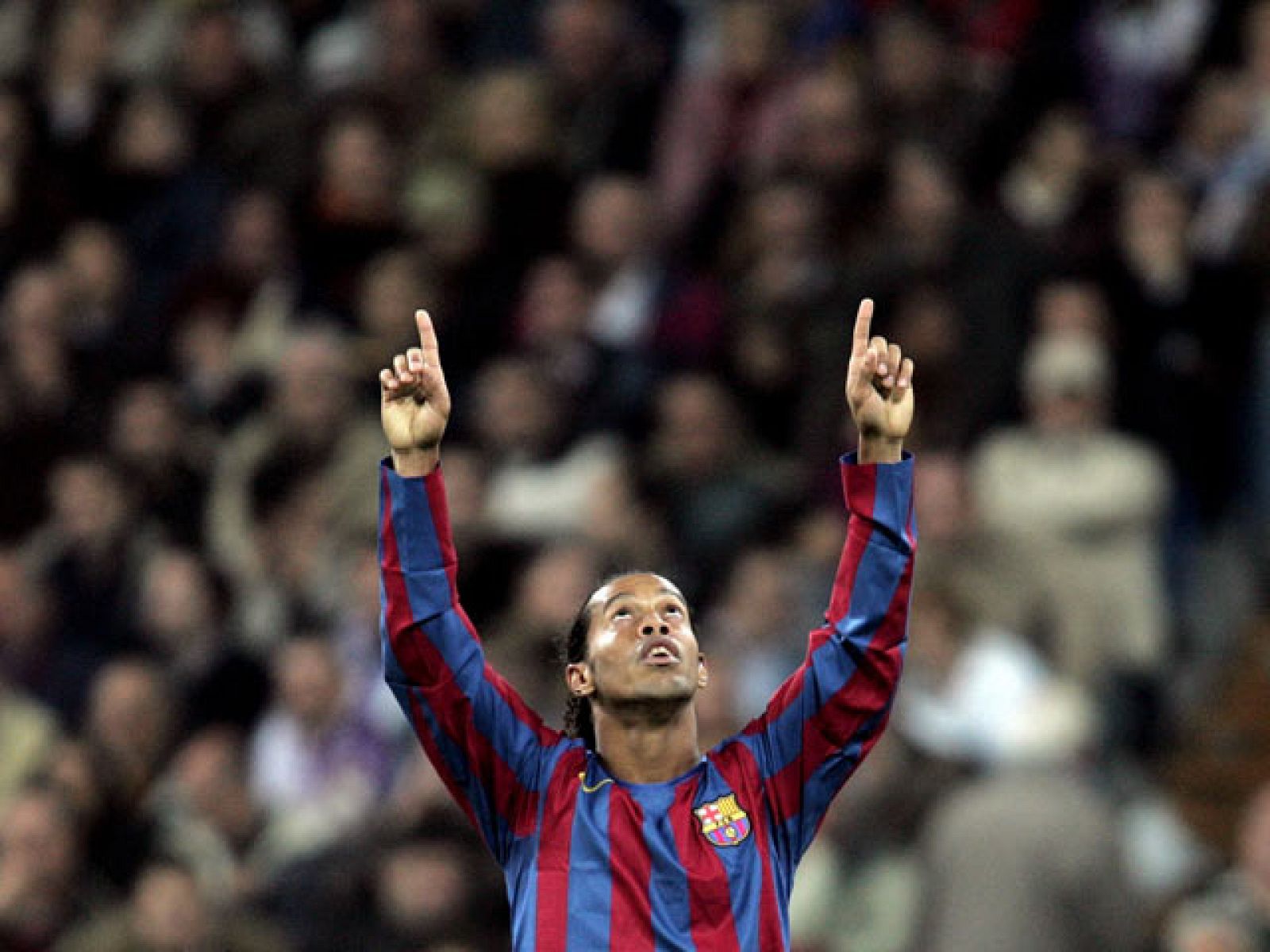 Baño de Ronaldinho al Madrid (20/11/2005)