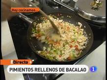 Pimientos Rellenos De Bacalao