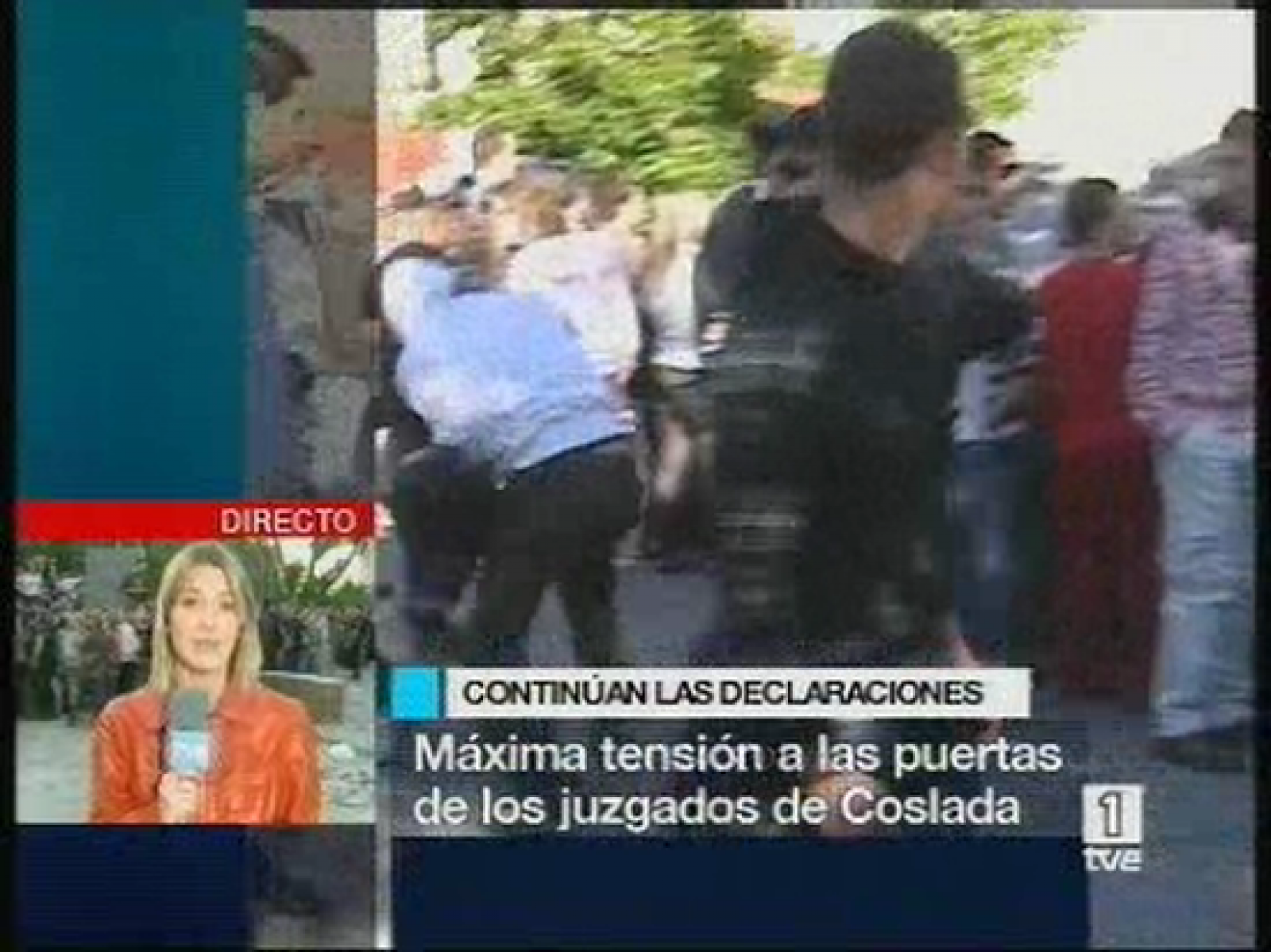 TD2 Tensión en Coslada mientras siguen las declaraciones