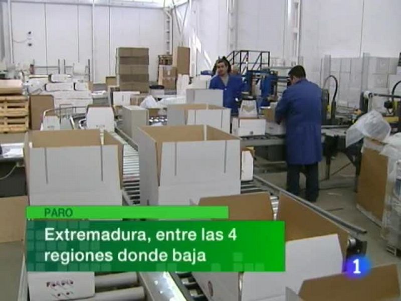 Noticias de Extremadura. Informativo Territorial de Extremadura. (06/04/10)