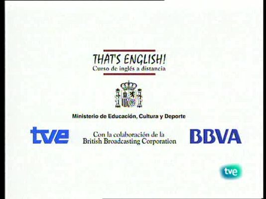 That's English - Módulo 7 - Unidad 1 - Programa 2