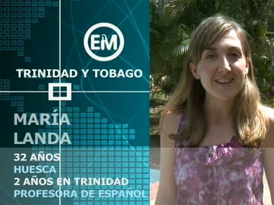 Españoles en el mundo - Trinidad y Tobago - María