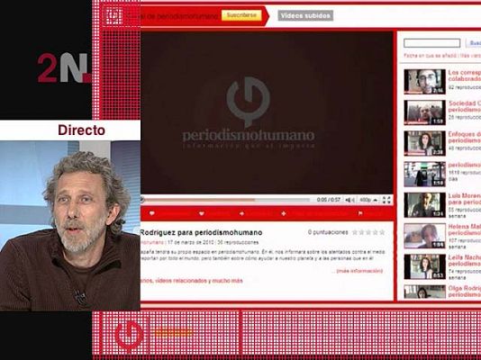 La 2 Noticias - Entrevista a Javier Bauluz