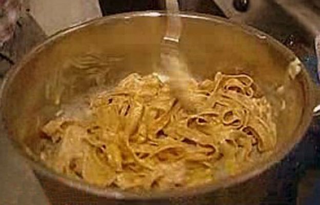 Pasta "a la Eurovisión" con Diges