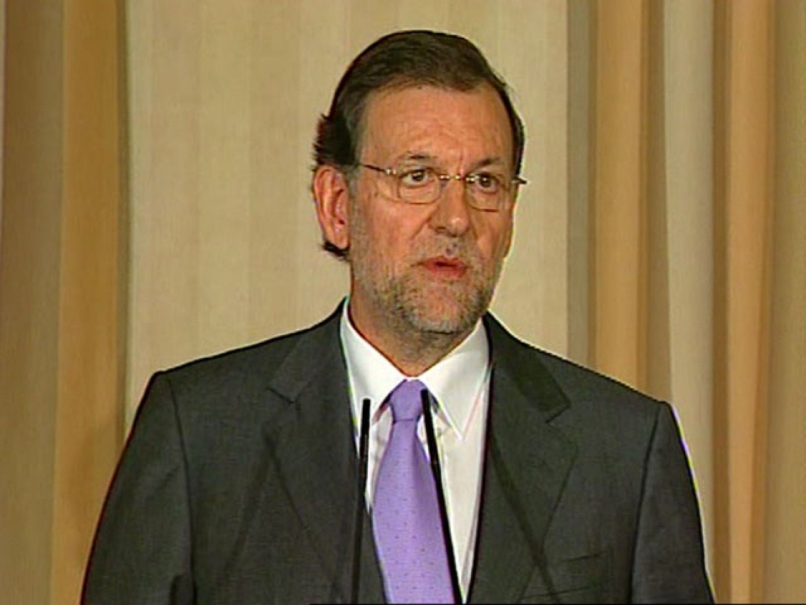 Mariano Rajoy rompe su silencio sobre la situación de Luis Bárcenas y el caso Gürtel. | Ver
