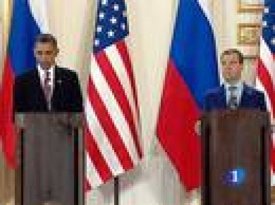 Telediario 1 - Telediario en 4' - 08/04/10