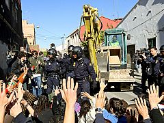 Carga policial en el Cabanyal