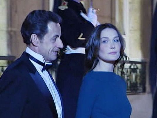  - La pareja Sarkozy-Bruni