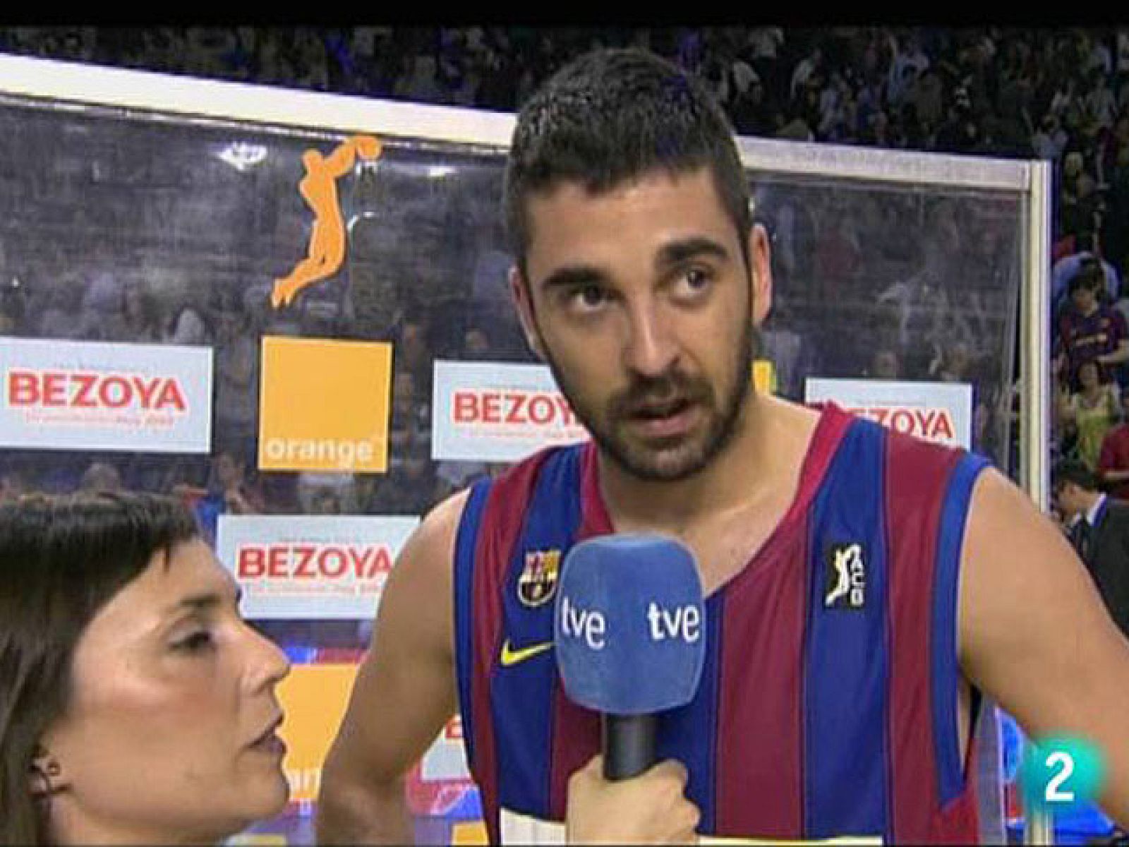 Juan Carlos Navarro, elegido mejor jugador del partido ante el Real Madrid, ha asegurado sentirse muy contento por la victoria y ha destacado el juego en "un segundo cuarto espectacular".