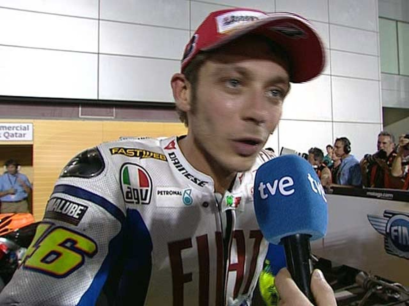 A pesar de su victoria en Qatar, Valentino Rossi reconoce que ha tenido que dar el 110 por ciento.