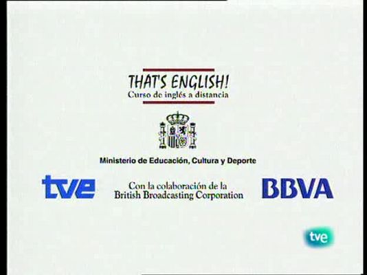 That's English - Módulo 3 - Unidad 2 - Programa 2