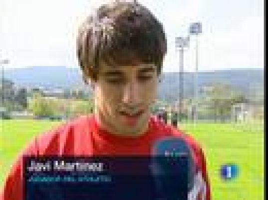 Javi Martínez y su 'triciclo'