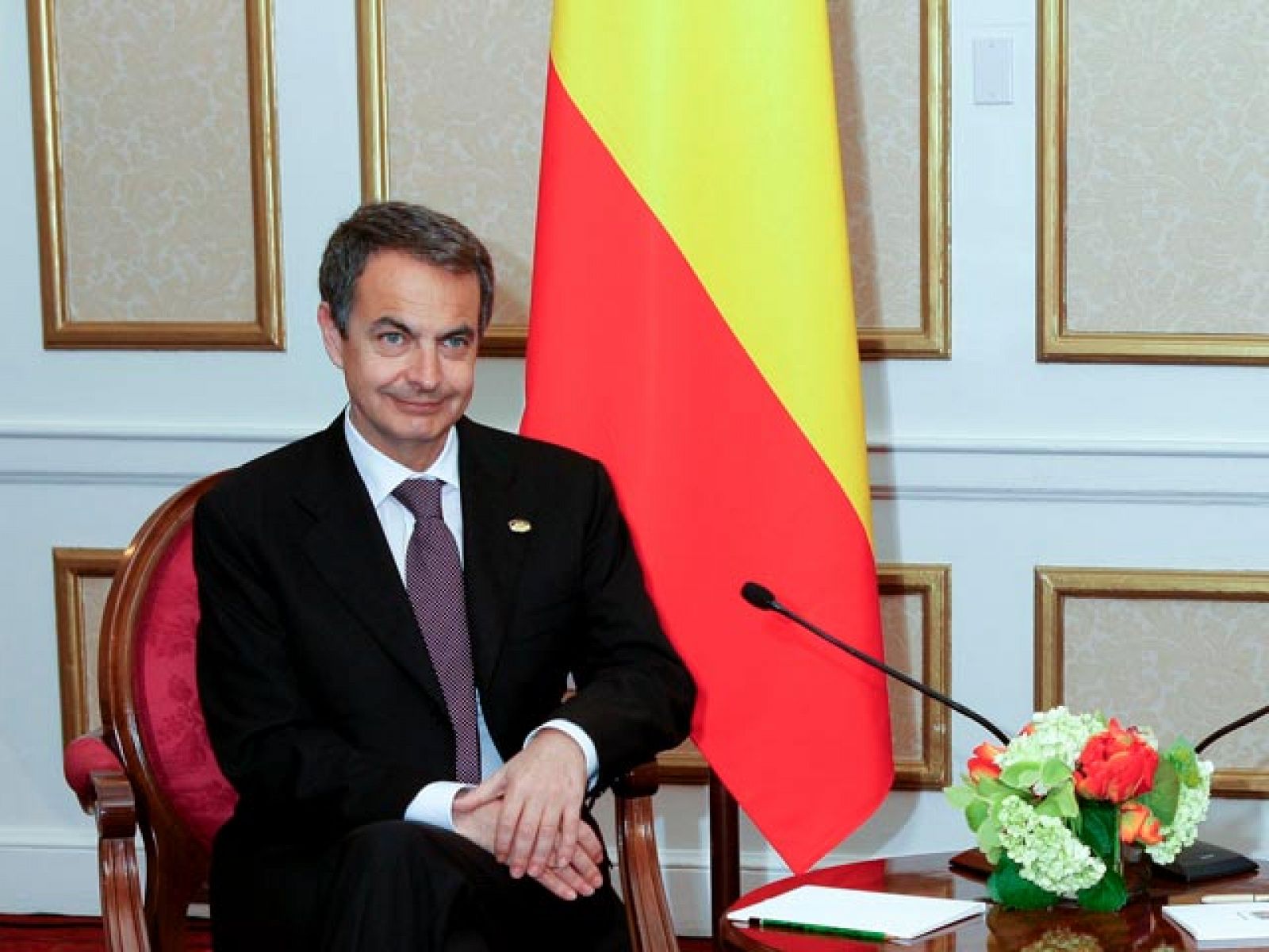 Zapatero dice que la lucha contra el terrorismo es uno de los compromisos de la comunidad internacional | Ver