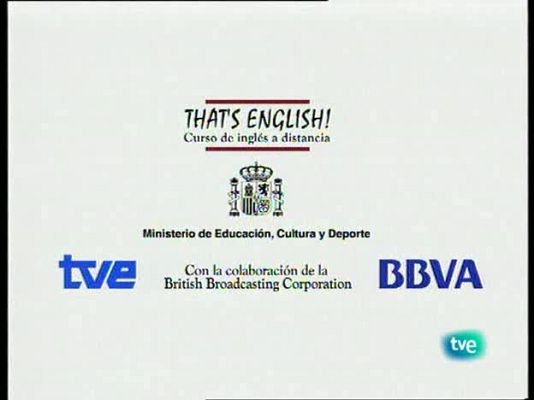 That's English - Módulo 7 - Unidad 2 - Programa 2