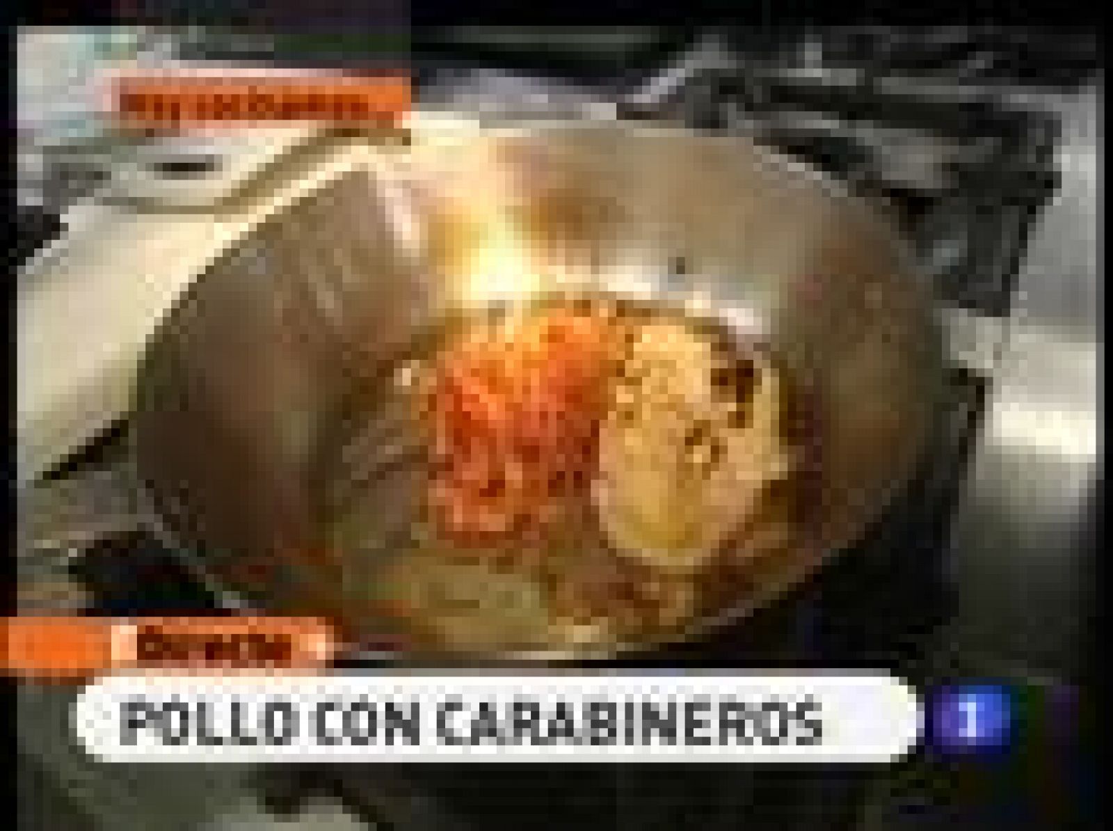 España Directo - Pollo con carabineros - RTVE Cocina | Ver