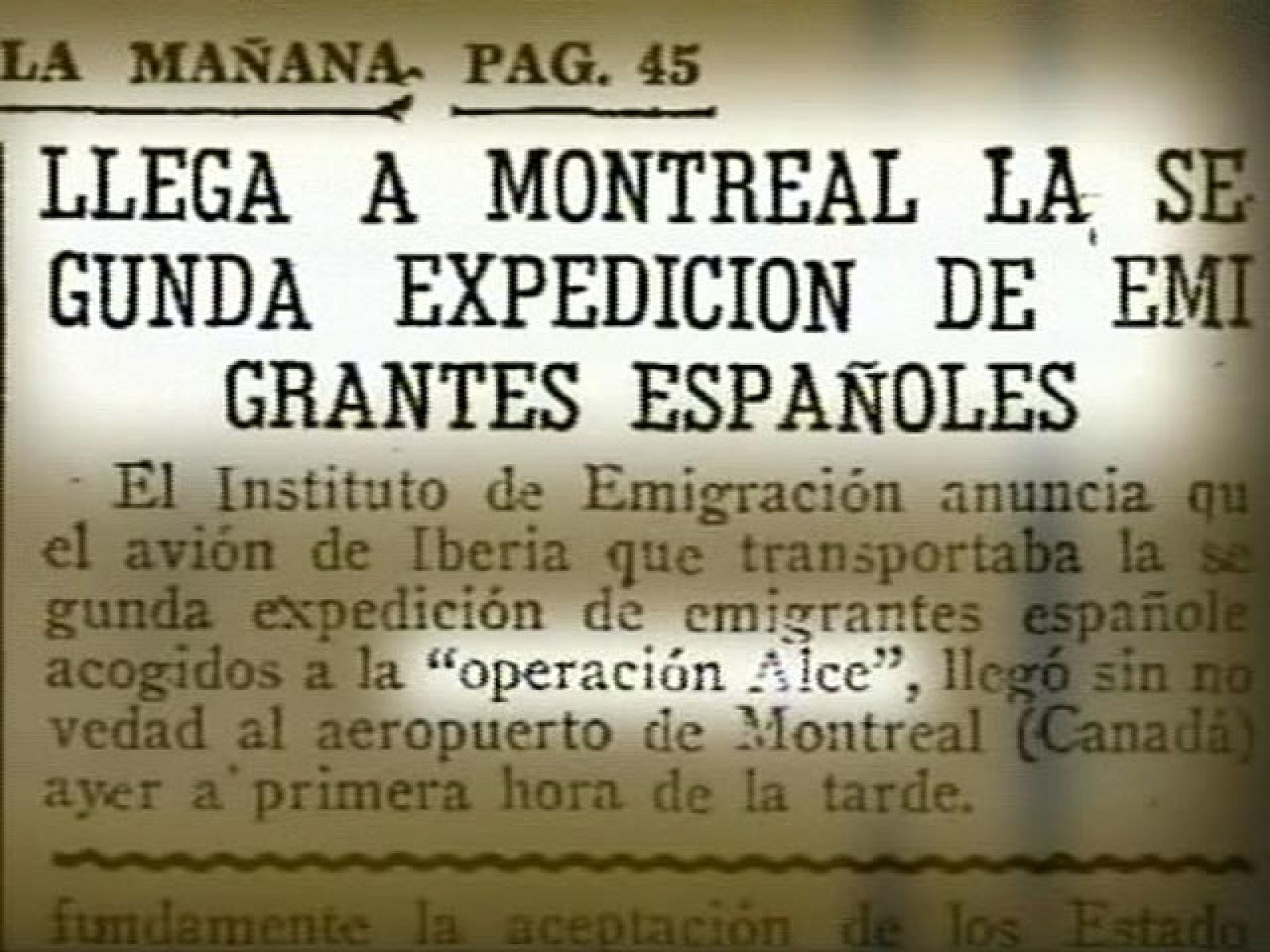 Un documental retrata la emigración de un pueblo de Teruel a Canadá hace 50 años