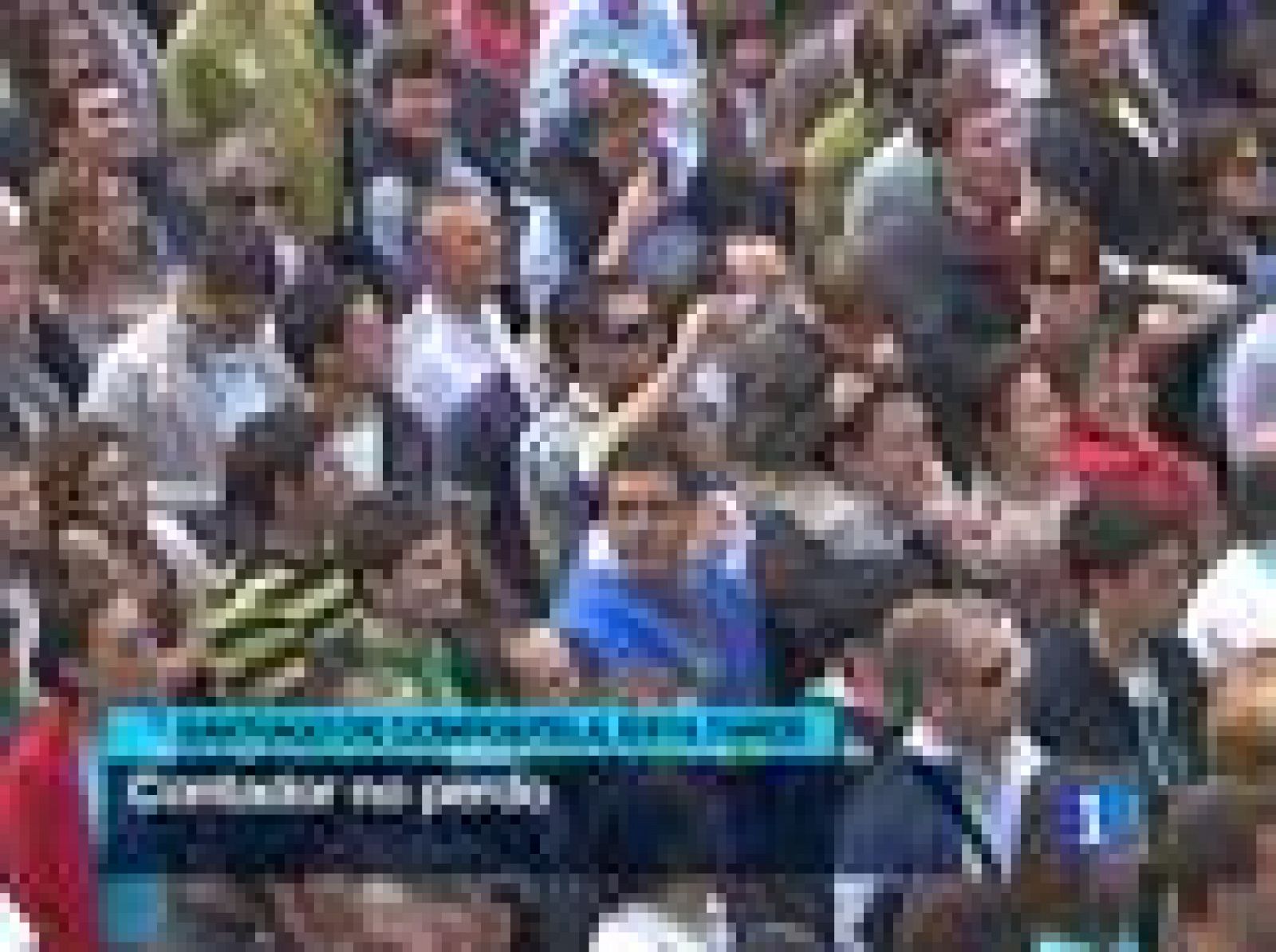 Contador y su 'triplete' en León | Ver