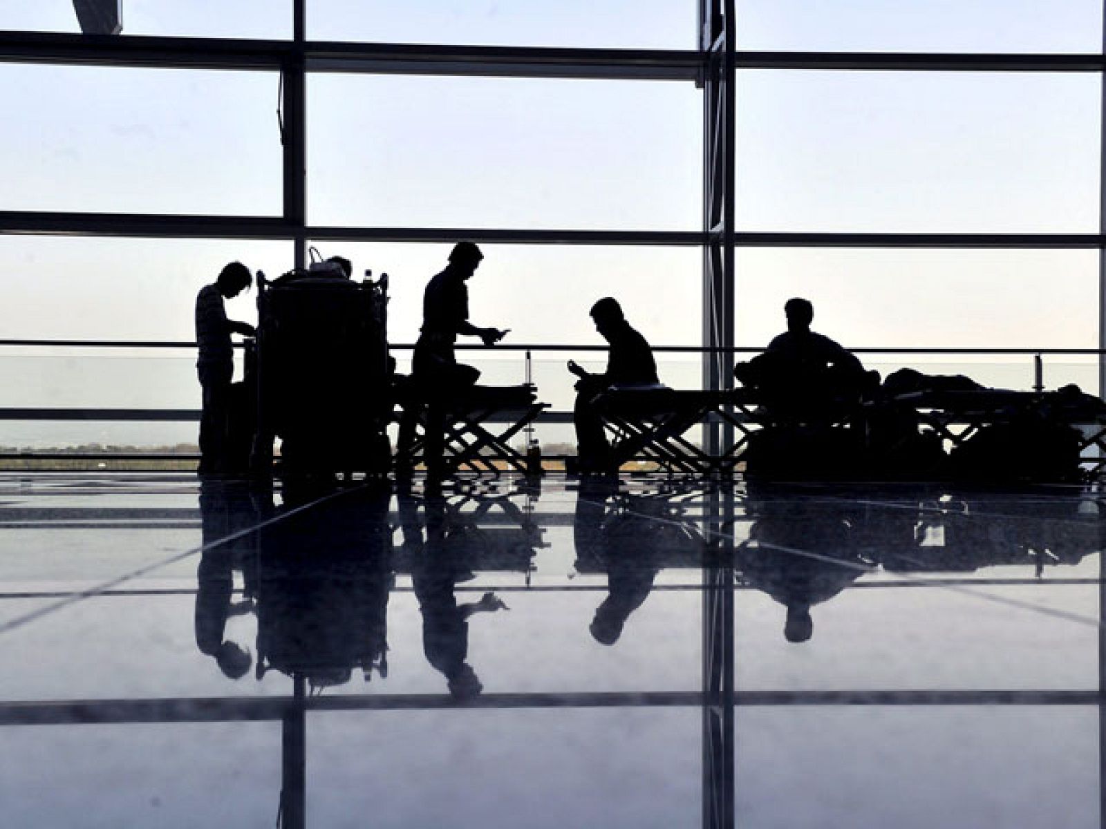 Aeropuertos en crisis