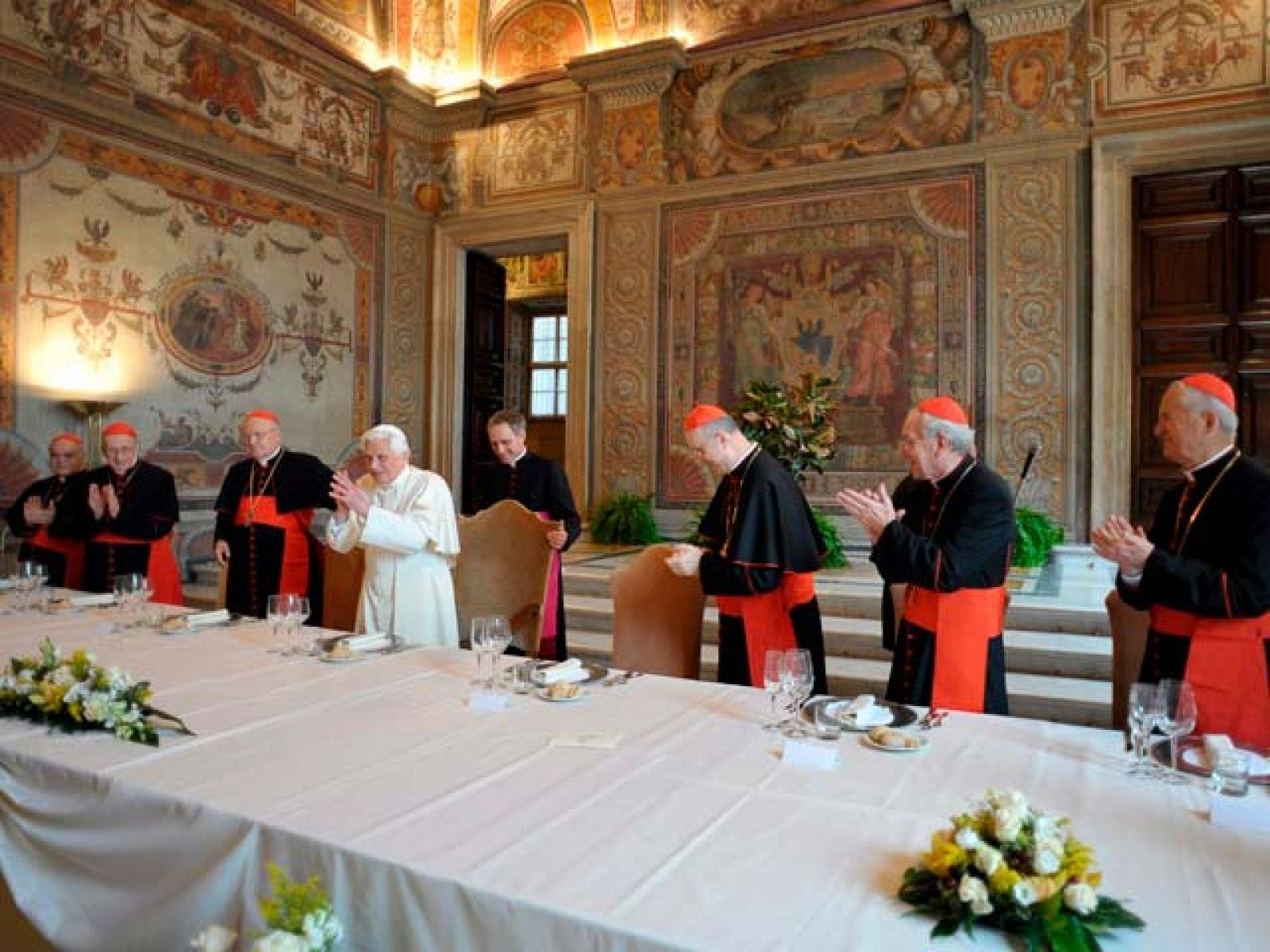 Benedicto XVI cumple cinco años de pontificado