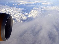 Cenizas: las tres zonas del cielo europeo