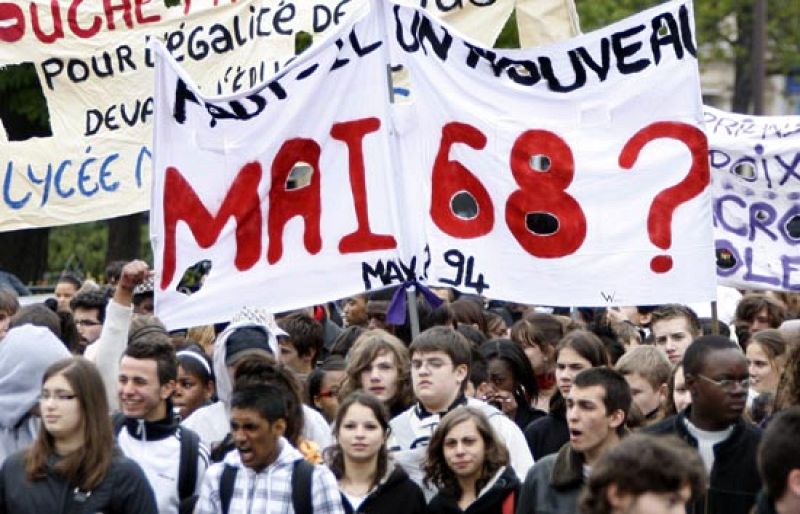 El canal 24H de TVE dedica un especial al Mayo del 68